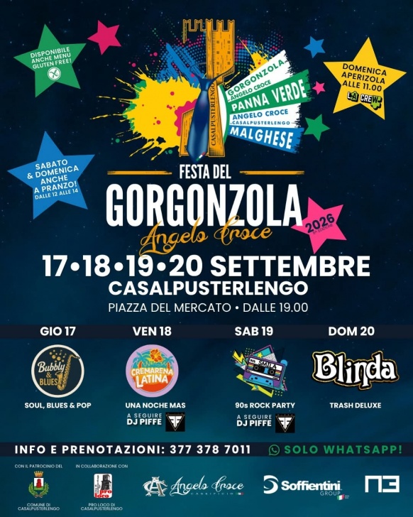 6 ° FESTA DEL GORGONZOLA