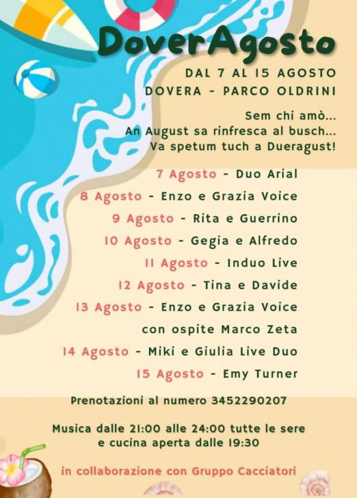 DOVERAGOSTO 2026