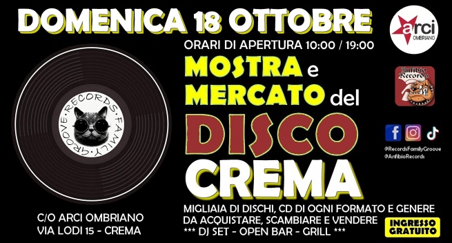 MOSTRA E MERCATO DEL DISCO DI CREMA