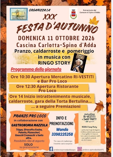 FESTA D'AUTUNNO