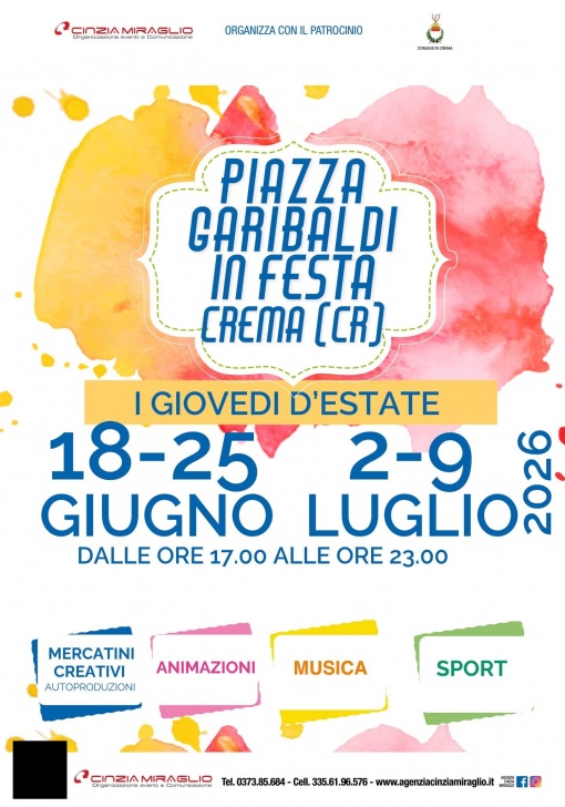 PIAZZA GARIBALDI IN FESTA