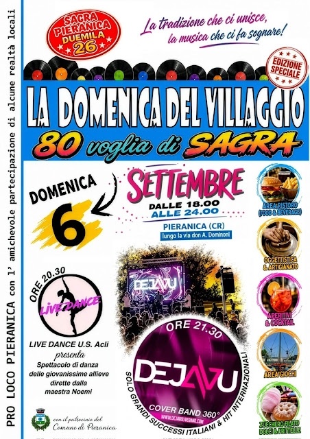 SAGRA - LA DOMENICA DEL VILLAGGIO