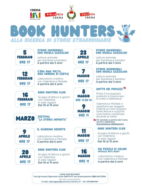 Book hunters – GRUPPO DI LETTURA