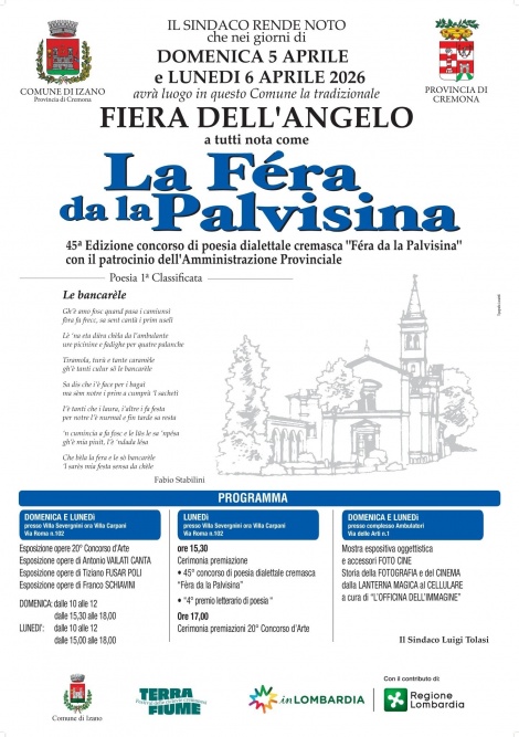 FIERA DELLA PALLAVICINA 2026