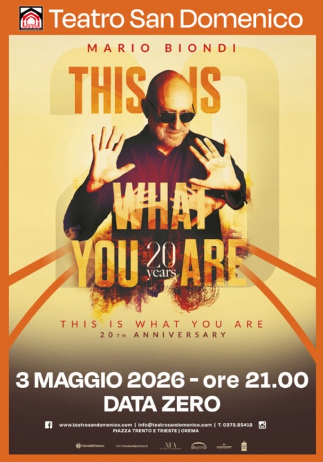 Concerto: MARIO BIONDI - Data zero Tour