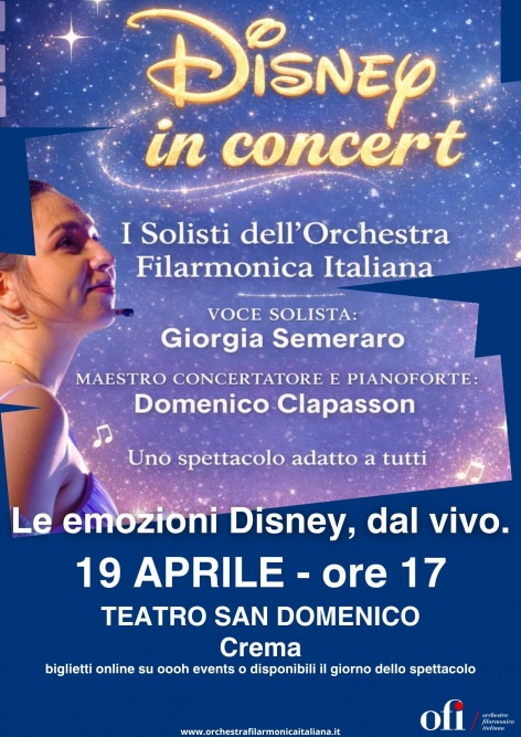 Spettacolo: DISNEY IN CONCERT