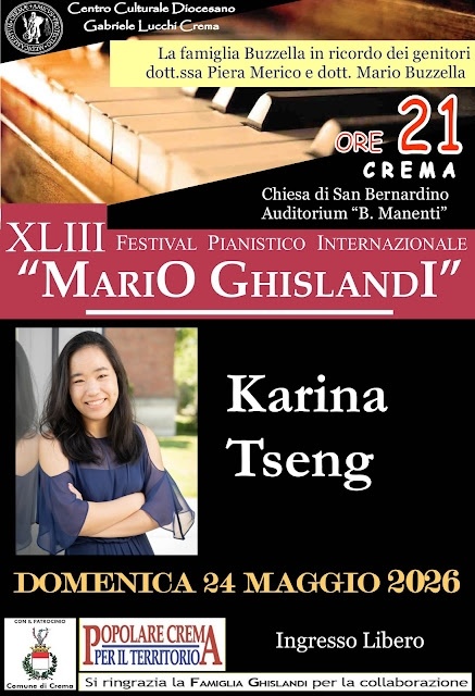 XLIII FESTIVAL PIANISTICO INTERNAZIONALE MARIO GHISLANDI