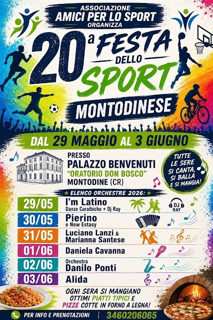 FESTA DELLO SPORT MONTODINESE