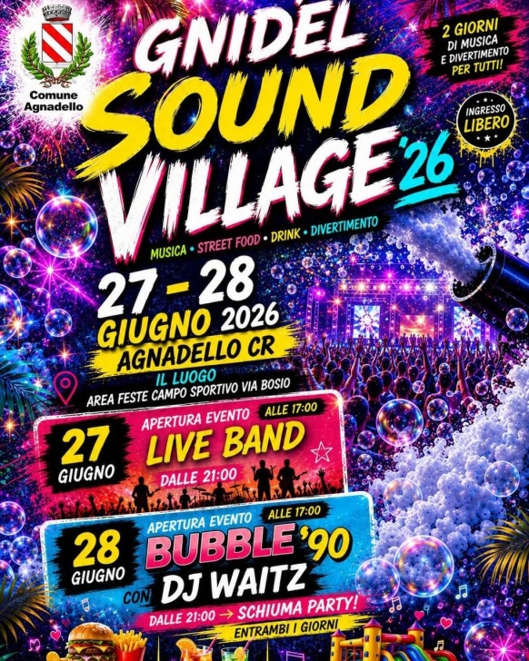 GNIDÈL SOUND VILLAGE ‘26