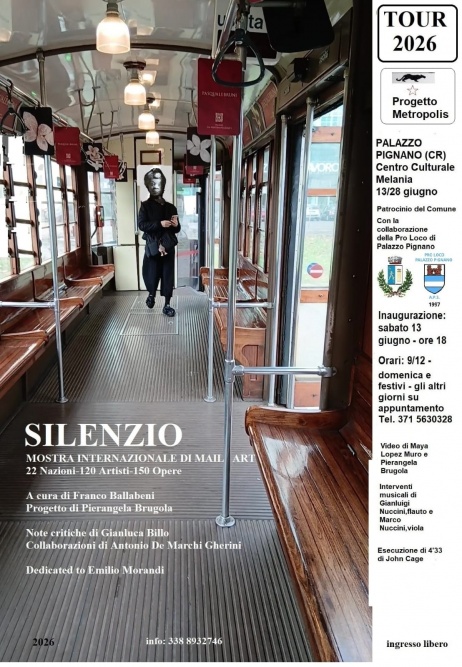 SILENZIO - Mostra internazionale di Mail-art