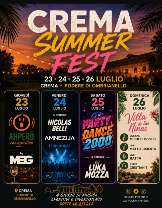 CREMA SUMMER FEST