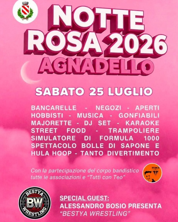 NOTTE ROSA 2026