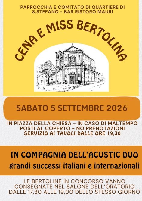 FESTA IN PIAZZA a S.Stefano