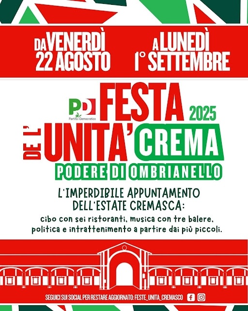 Locandina evento