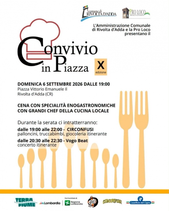 CONVIVIO IN PIAZZA