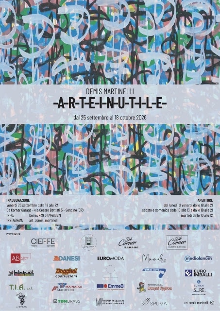 Mostra: ARTEINUTILE di Demis Martinelli