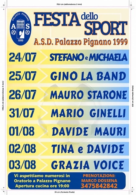 Locandina evento