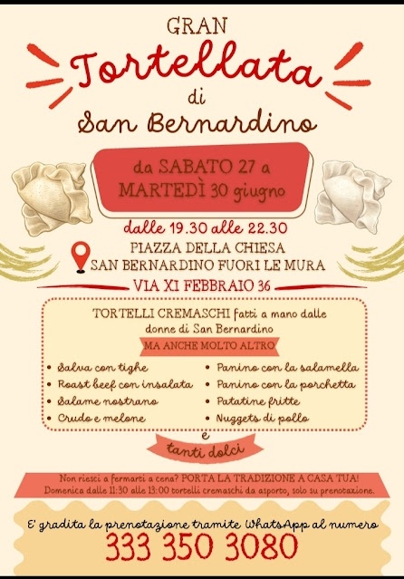 Gran Tortellata di San Bernardino