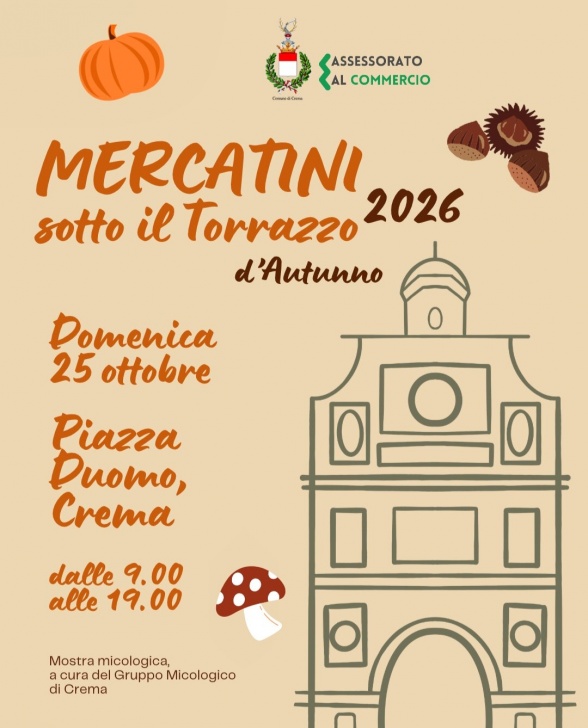 MERCATINI SOTTO IL TORRAZZO d'autunno