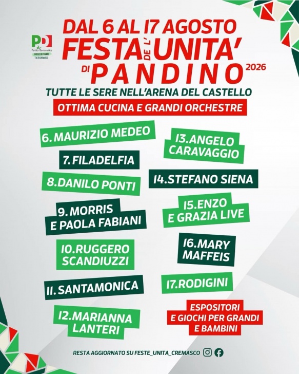FESTA DE L'UNITÀ di Pandino