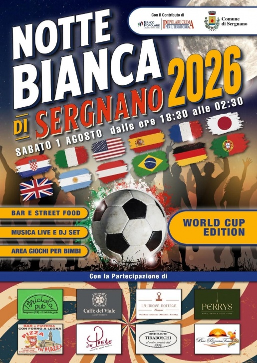NOTTE BIANCA 2026