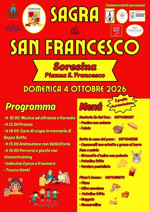 SAGRA di SAN FRANCESCO