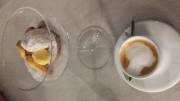 Foto scattata da Albe :caffè con piccola pasticceria