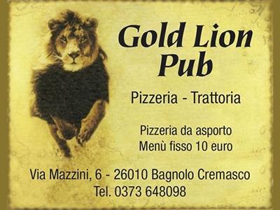 Logo Gold Lion Pub